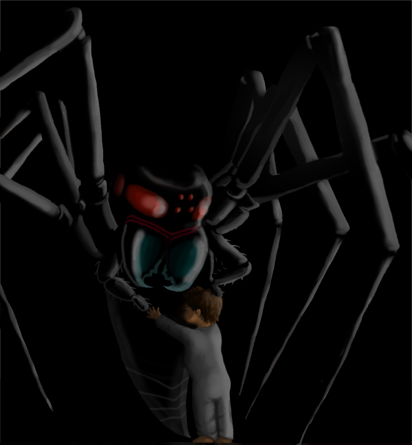 Hugging Shenya Wip2
